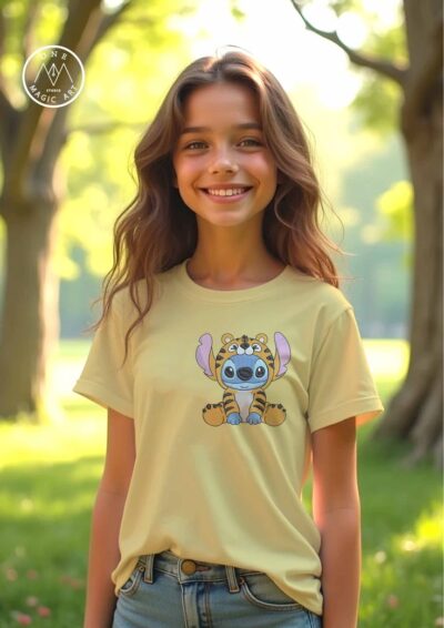 adorable stitch in animal costume - Image 3