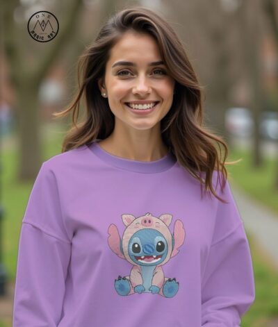adorable stitch in animal costume - Image 2